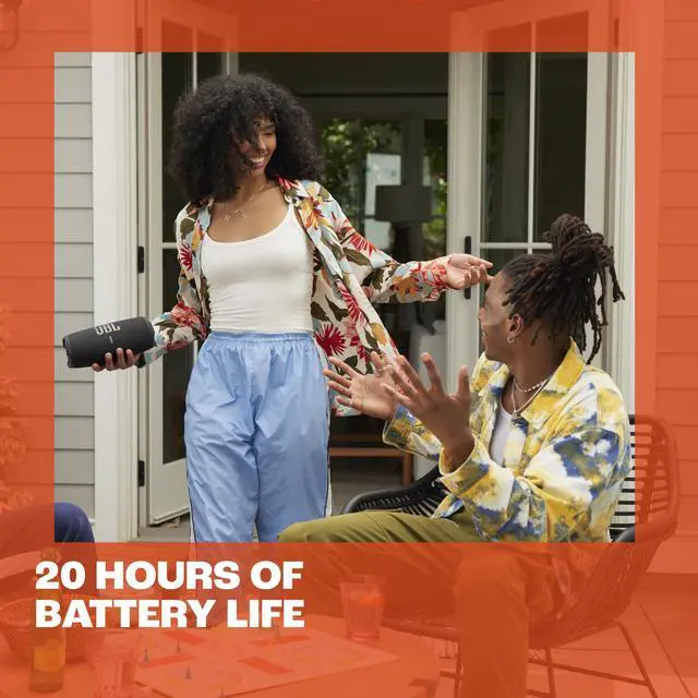 Alt view image 5 of 7 - Charge 5 Wi-Fi - Portable Wi-Fi Speaker - Black | Bold Original Pro Sound with deep bass, Wi-Fi and Bluetooth connectivity, Portability with 20 hours of battery life