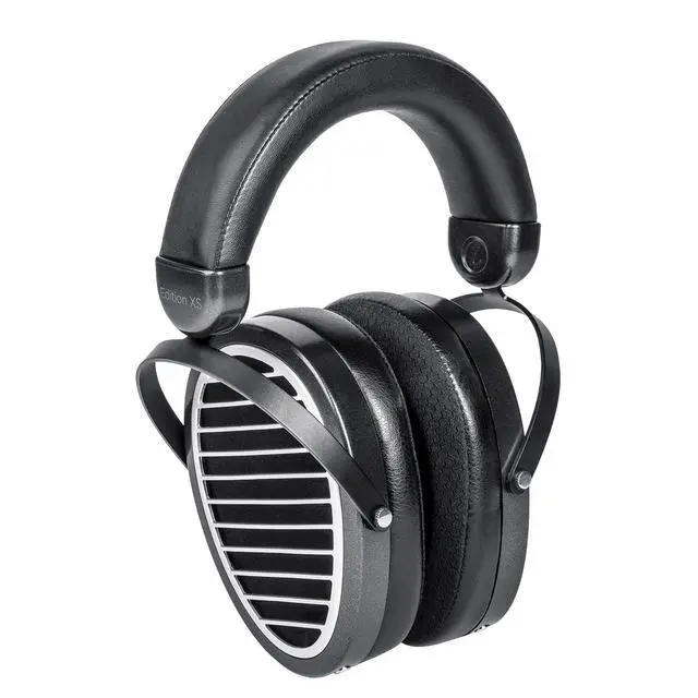 Alt view image 2 of 4 - Edition XS Full-Size Over-Ear Open-Back Planar Magnetic Hi-Fi Headphones with Stealth Magnets Design, Adjustable Headband, Detachable Cable for Audiophiles, Home, Studio-Black
