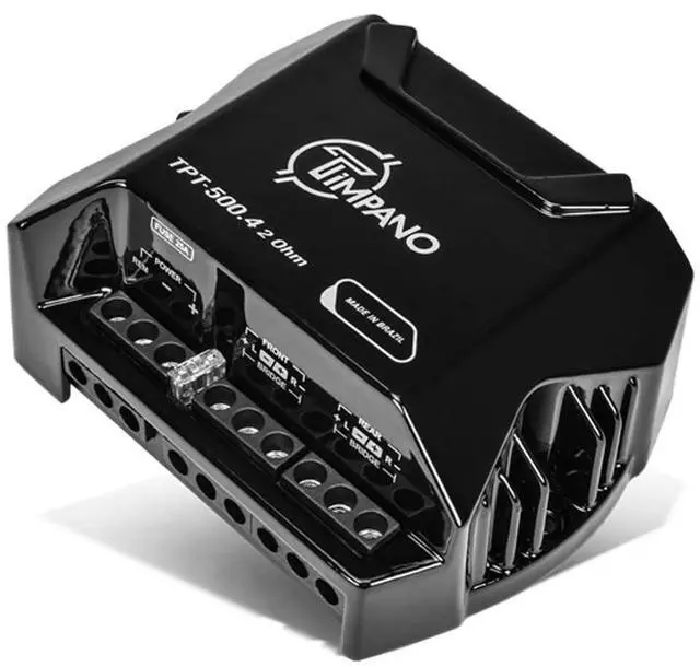 Main image of Audio TPT-500.4 2 Ohm 400 Watt 4 Channel Car Audio Amplifier