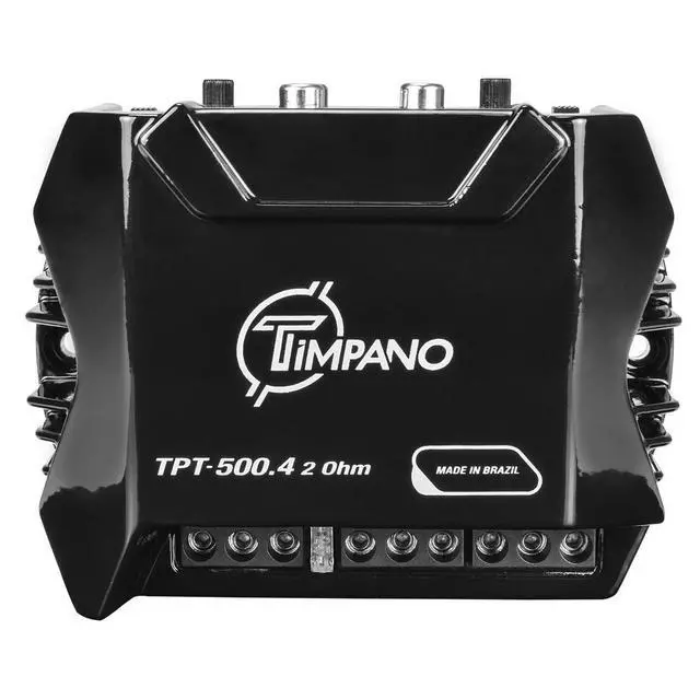 Alt view image 2 of 7 - Audio TPT-500.4 2 Ohm 400 Watt 4 Channel Car Audio Amplifier