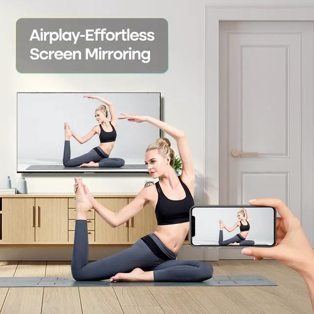 Alt view image 7 of 7 - 24 inch 768P DLED Smart WebOS TV | Small Television with chromecast Built in | WebOS hub Compatible with HomeKit | Support Airplay & WiFi Connection & Bluetooth 5.2&2 * 8w Speakers