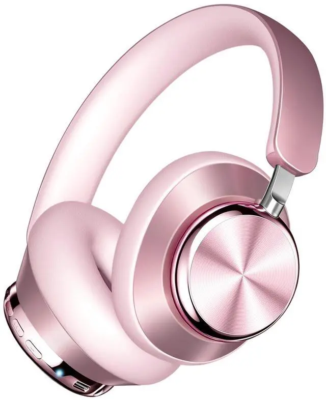 Main image of Y03 Bluetooth Headphones Wireless Active Noise Cancelling Over Ear Headphones 48 Hours Playtime High Sound Quality 6 EQ Music Mode Headphones with Soft Ear Cushion - Pink