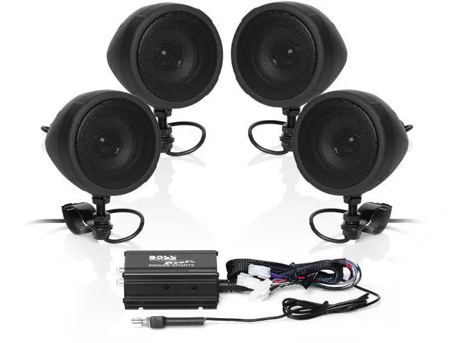 Main image of MCBK470B Motorcycle ATV Speakers & Class D Amp Package