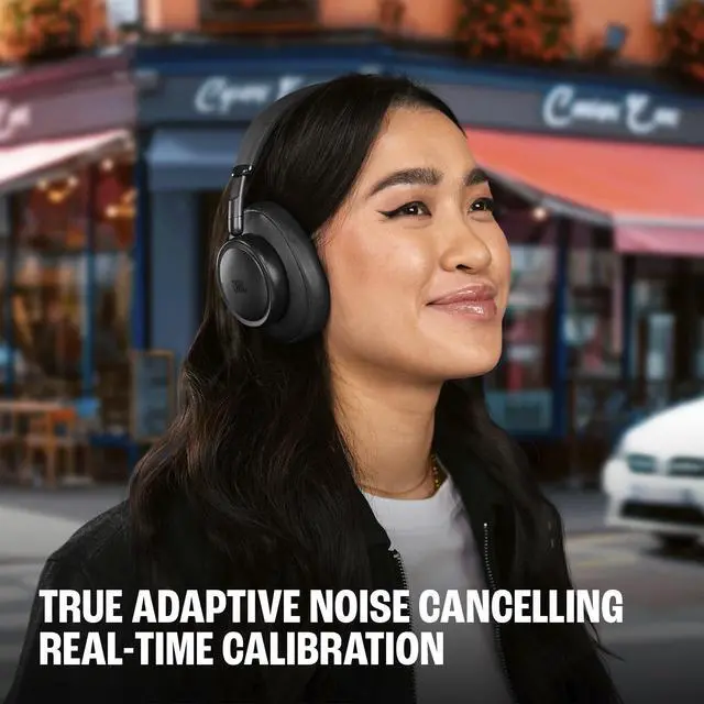 Alt view image 4 of 7 - Live 780NC - Noise Cancelling Headphones - Black | Signature Sound with Hi-Res Audio wired and wireless, True Adaptive Noise Cancelling 20, real time calibration