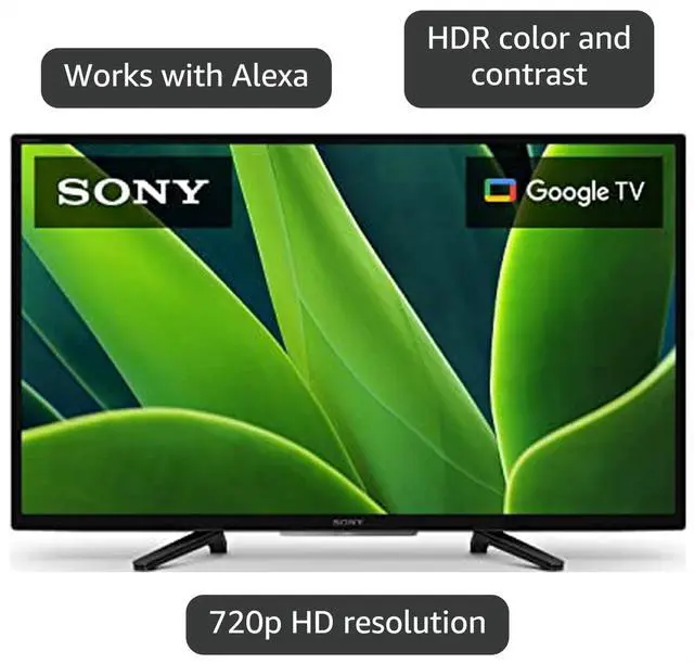 Alt view image 3 of 7 - 32 Inch 720p HD LED HDR TV W830K Series with Google TV and Google Assistant-2022 Model, Black | W830K Series, Google, Google Assistant- Model
