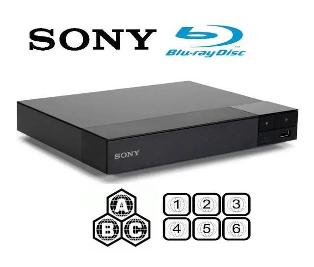 Alt view image 3 of 6 - Region Free Blu-Ray Player Compatible with Sony BDP-S1700U Multi Region Code Free | Blu-Ray Regions A, B, C | DVD Regions 0-8 with 6FT HDMI Bundle