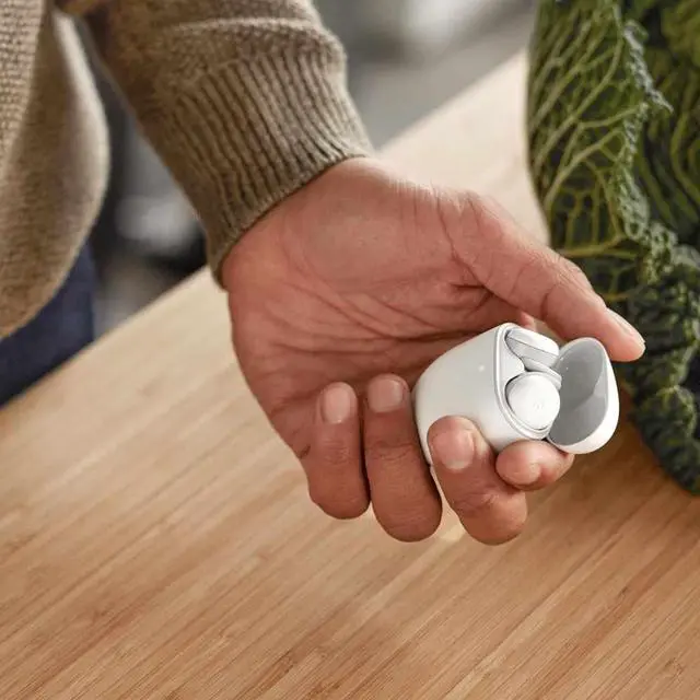 Alt view image 6 of 6 - Pixel Buds A-Series - Wireless Earbuds - Headphones with Bluetooth - Compatible with Android - Clearly White