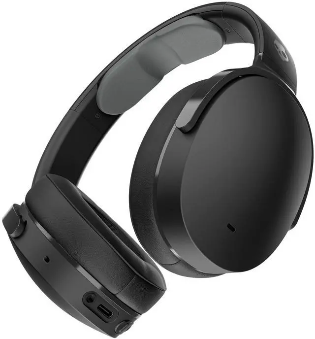 Main image of Hesh ANC Noise Cancelling Wireless Headphones - True Black | Bluetooth, Noise Cancellation, Over-Ear Fit, 22 Hours Battery, Foldable, Lightweight Design, Microphone, Studying, Travel