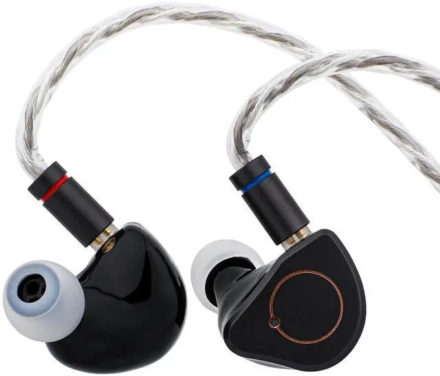 Main image of SIMGOT SuperMix 4 1DD+1BA+1Planar+1PZT Hybrid Drivers Earphones, HiFi in Ear Monitor IEM, Wired Gaming Earbuds with OFC Silver-Plated Cable for Musician Audiophile