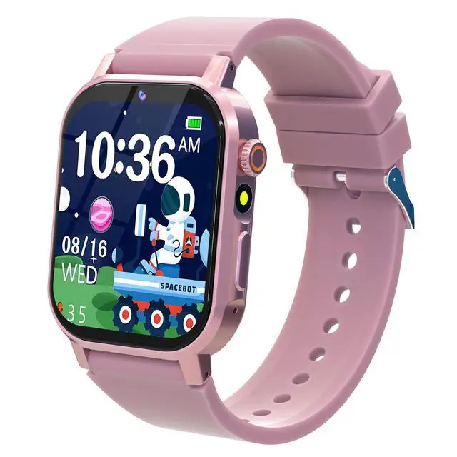 Main image of Kids Smart Watches Girls Gift Age 3-12, Kids Watch with 32 Games HD Touchscreen Camera Video Music Audiobook Pedometer Flashlight 12/24 hr Educational Toys Birthday Gift for Girls Ages 5 6 7 8 9 10