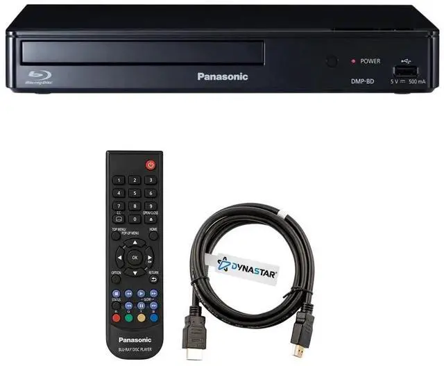 Main image of Region Free Blu-Ray Player Compatible with Panasonic DMP-BD Multi Region Code Free | Blu-Ray Regions A, B, C | DVD Regions 0-8 with 6FT HDMI Bundle
