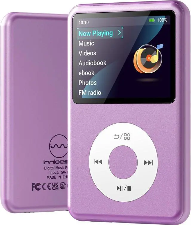 Main image of MP3 Player with Bluetooth Y1 64GB Video EBOOK Purple