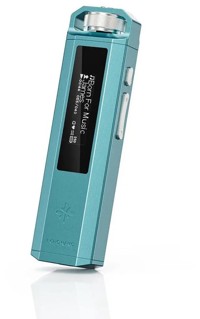 Main image of FiiO Echo Nano Retro HiFi Music Player with Scroll Wheel, CS43131 DAC, USB DAC, Lossless Audio Player Supporting DSD256/FLAC/WAV/MP3, 3.5mm Output, 256GB Expansion (Sky Blue)