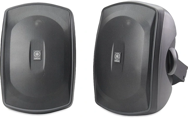 Main image of NS-AW390 All Weather Indoor/Outdoor 6.5-inch 2-Way Speakers includes Wall/Ceiling Mounts - Pair (Black)