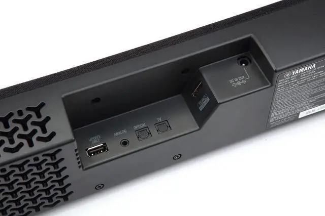 Alt view image 2 of 4 - Audio SR-C20A Compact Sound Bar with Built-in Subwoofer and Bluetooth, Black