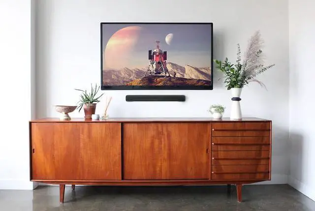 Alt view image 3 of 4 - Audio SR-C20A Compact Sound Bar with Built-in Subwoofer and Bluetooth, Black