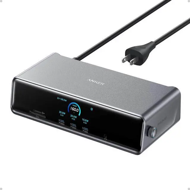 Main image of Prime Docking Station (DL7400), 14-in-1 Triple Display, DisplayLink | 140W Max, Smart Display, Triple 4K@60Hz (2 HDMI+1 DP), for Windows Laptops (The Latest DisplayLink Driver Must Installed)