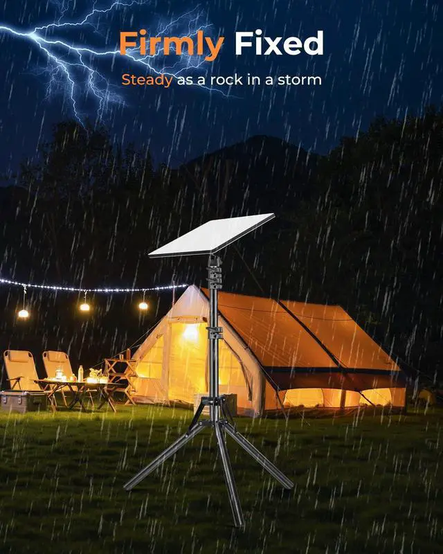 Alt view image 7 of 7 - Starlink Mini Tripod Mount, 3-Level Height & 360° Tilt, Stable for Camping