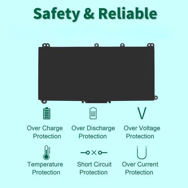Alt view image 3 of 7 - HT03XL L11119-855 Laptop Battery for HP Pavilion 15-CS 15-DA 15-DB 15-DW | 17-by 17-CA 14-CE 14-CF 14-DF Series 15-CS0053CL 15-DW0033NR 15-DA0014DX L11421-542 L11421-2C2 HSTNN-UB7J HT03041XL