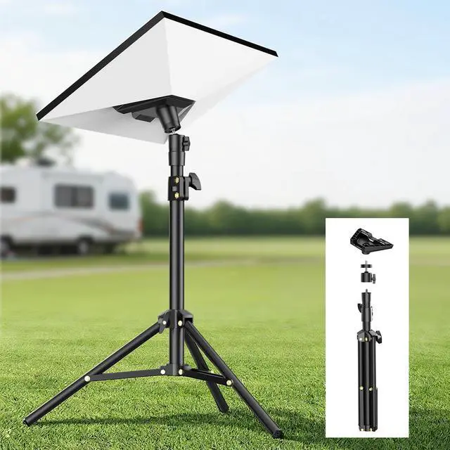 Main image of Starlink Mini Tripod Mount with Adapter - Height Adjustable & 360° Tilt, Compatible with Starlink Mini Terminal, Portable Sturdy Stand for RV Camping & Outdoor Use