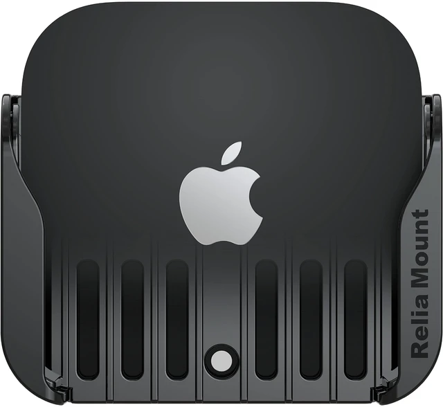 Main image of Premium Mount for Apple TV - Compatible with Every Apple TV Designed in USA Reliable and Easy Apple TV Installation Special Features: Includes Heat Management and Strong TV Adhesive