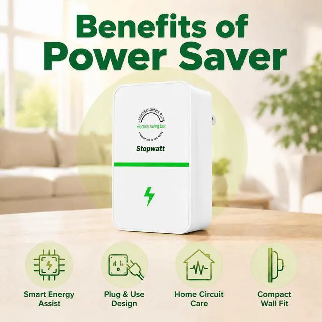Alt view image 4 of 7 - Stop watt Smartplug Device for Home Office, US Plug, 4 Pack White (4PCS)
