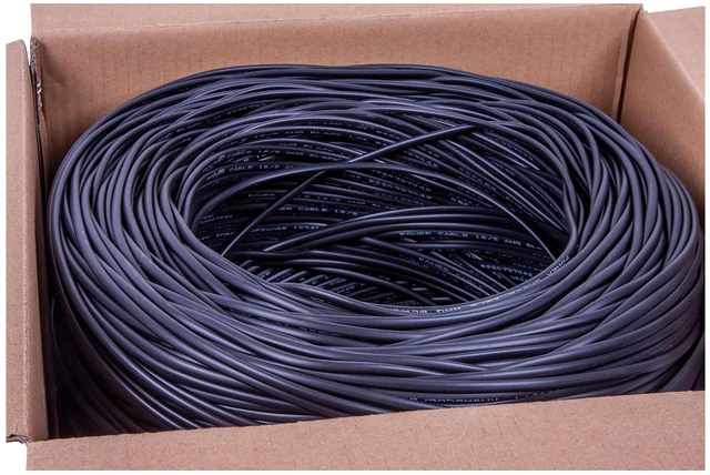 Alt view image 3 of 7 - 18/2 Gauge Low Voltage Cable Wire - 1000 ft, 18 AWG, 2 Conductors, PVC Jacket - for Security Systems, Alarm, Audio, Control, Intercom, and Speaker Applications