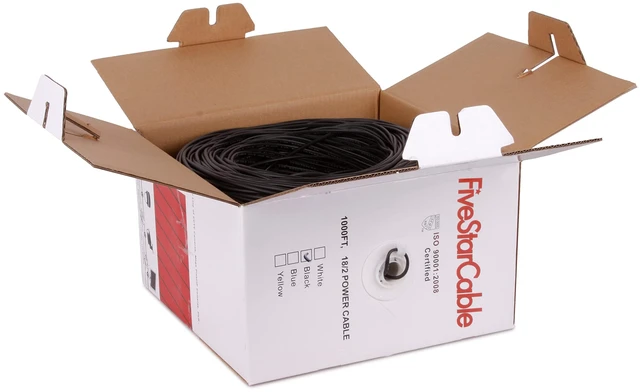 Alt view image 4 of 7 - 18/2 Gauge Low Voltage Cable Wire - 1000 ft, 18 AWG, 2 Conductors, PVC Jacket - for Security Systems, Alarm, Audio, Control, Intercom, and Speaker Applications