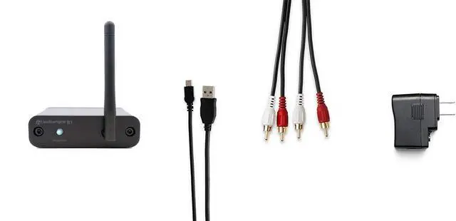 Alt view image 7 of 7 - B1 Bluetooth Receiver for Home Stereo System Bluetooth 5.3 | Adaptive, 32-Bit DAC, Wireless Audio Receiver for Amplifiers, Receivers & Powered Speakers