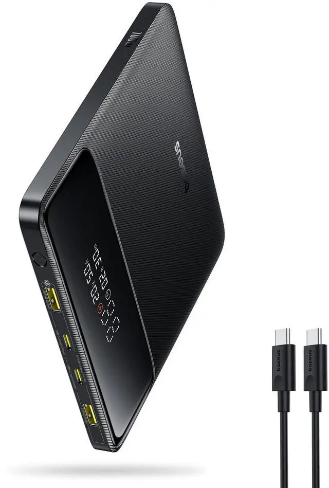 Main image of Laptop Portable Charger 100W 20000mAh, Blade Travel Power Bank Fast Charging 2 USB-C & 2 USB-A Port, Steam Deck Battery Pack for MacBook iPad iPhone 17/16/15/14/13 Samsung S24 etc