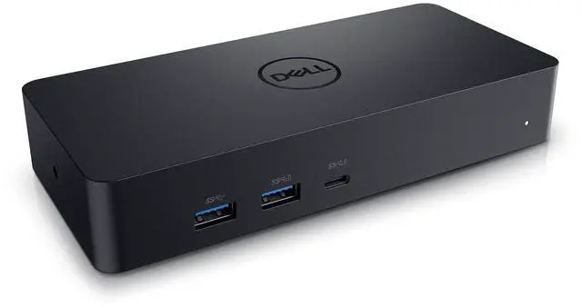 Main image of Universal Dock - D6000S, Equipped with USB-C/USB-A PowerShare Options, Connect Upto Three 4K Displays, LED Indicator, Black