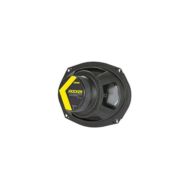 Alt view image 2 of 7 - CS Series 150 Watt 6 x 9 Inch Car Audio Coaxial Speaker Pair, Black | Factory upgrade for trucks and SUVs, smooth highs, strong midbass, easy drop-in door and rear deck install, durable build