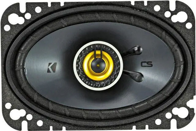 Alt view image 4 of 5 - Speaker Package of 2 Items: CS Series Two 6.5" Coaxial Speakers 4-Ohm & Two 4"x6" Coaxial Speakers 4-Ohm - 1x 46CSC654, 1x 46CSC464