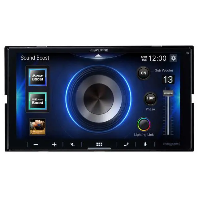 Alt view image 5 of 7 - iLX-W670 Digital Multimedia Receiver with CarPlay and Android Auto Compatibility | Shallow chassis easy install, 7 inch touchscreen display, bluetooth hands free calling, mechless car stereo design