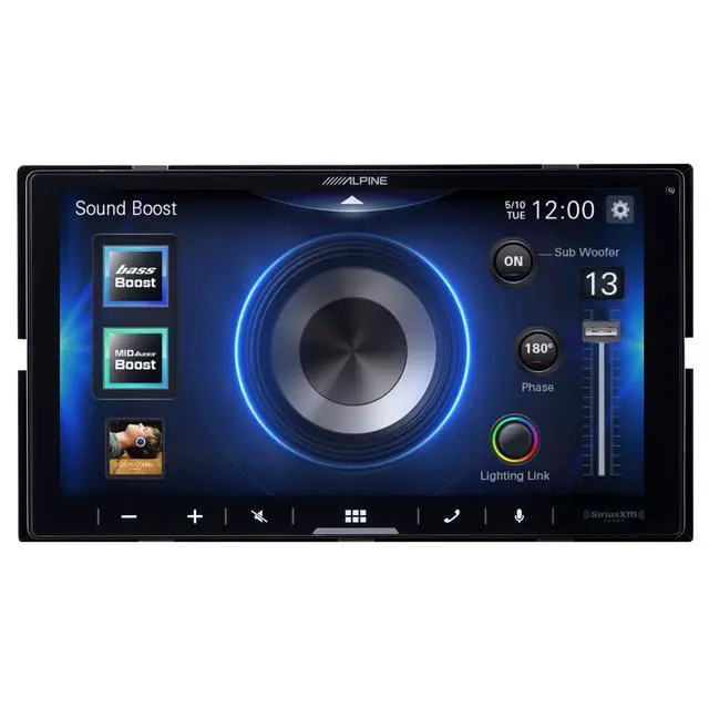 Alt view image 7 of 7 - iLX-W670 Digital Multimedia Receiver with CarPlay and Android Auto Compatibility | Shallow chassis easy install, 7 inch touchscreen display, bluetooth hands free calling, mechless car stereo design