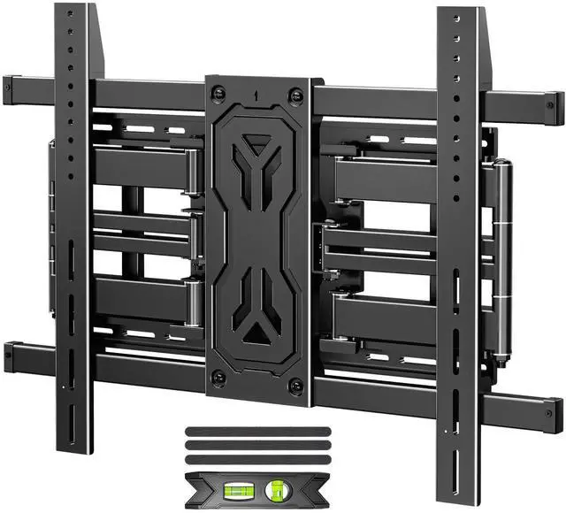Main image of TV Wall Mount Holds 250 lbs for 50-110 inch Large TVs, Heavy Duty Full Motion 1.65" Slim TV Bracket with Extension, Swivel & Tilt, Pre-Assembled, Max VESA 800x600mm, Fits 12-24" Studs