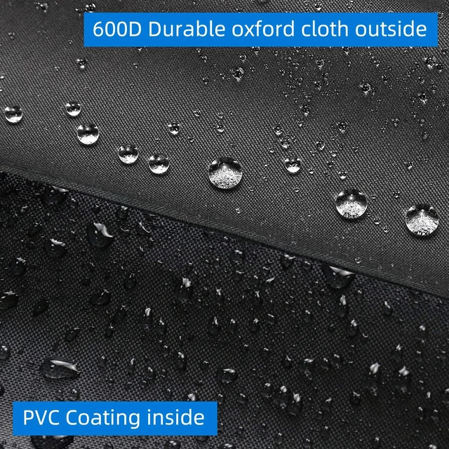 Alt view image 6 of 7 - Outdoor TV Cover 70 to 75 inch Weatherproof,600D Waterproof Full Protection TV Outdoor Covers for Outside Flat Screen TV, Black, Cover Size 68''W x 42.5''H x 4.5"D, Fit for Standard Mounts and Stands