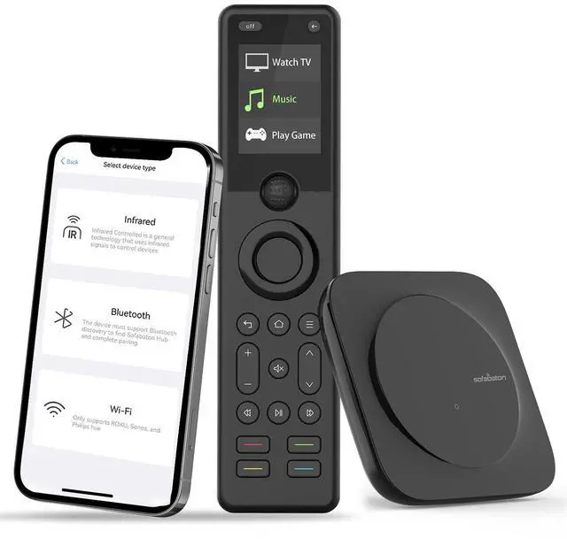 Main image of X1S Universal Remote with Hub & Customize APP | Universal Remote Control with One Touch Activities, Compatible with 60 Devices, Work with Alexa Google Assistant