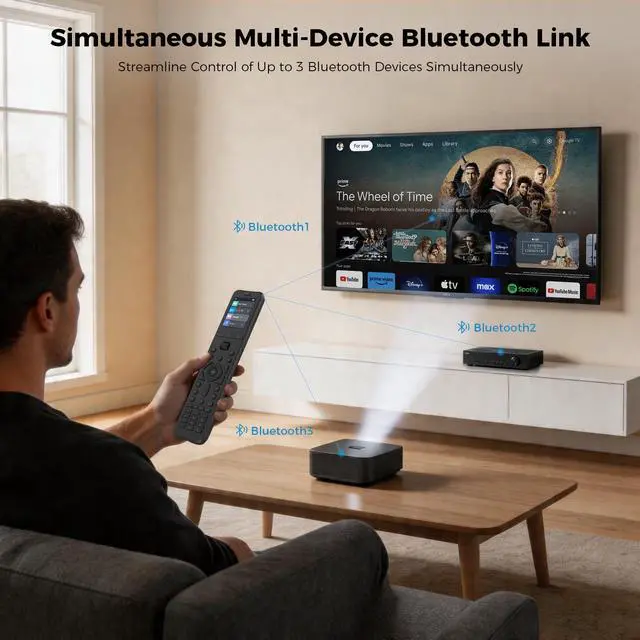 Alt view image 7 of 7 - U3 Universal Remote Control & U3 Charging Dock