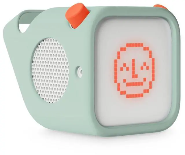 Main image of Player (3rd Gen.) Kids Audio Player + Green Adventure Jacket, Ages 3+ | Kids screen-free audio speaker + frog soup protective silicone case | mp3 player for kids | ok to wake clock | nightlight