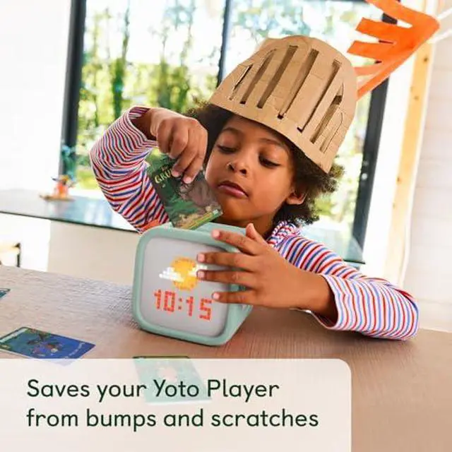 Alt view image 5 of 7 - Player (3rd Gen.) Kids Audio Player + Green Adventure Jacket, Ages 3+ | Kids screen-free audio speaker + frog soup protective silicone case | mp3 player for kids | ok to wake clock | nightlight