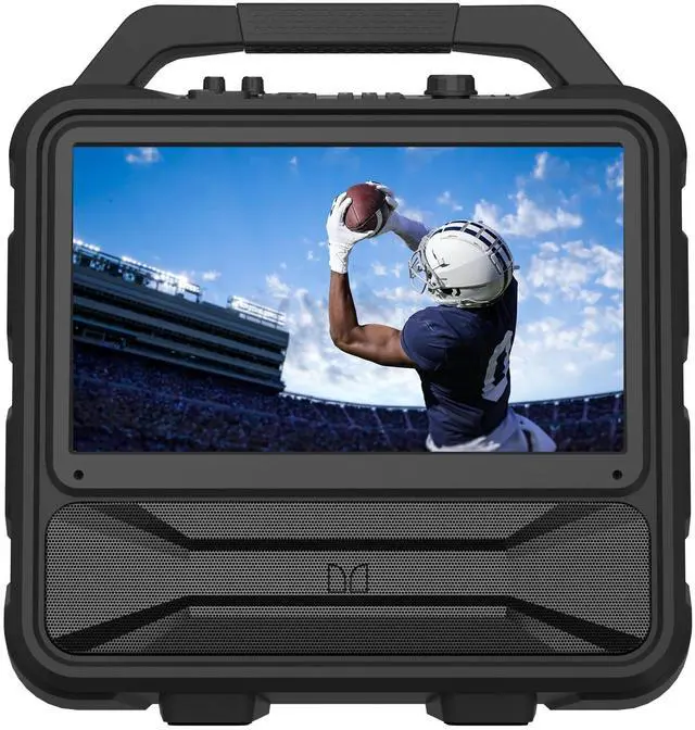Main image of Vision 2 | Portable Entertainment System with 15.6" 1080p Display & 100W Speakers | up to 30 Hours of Playtime | Dual HDMI Ports | Includes USB-C to HDMI Cable | ATSC Tuner for Portable TV use