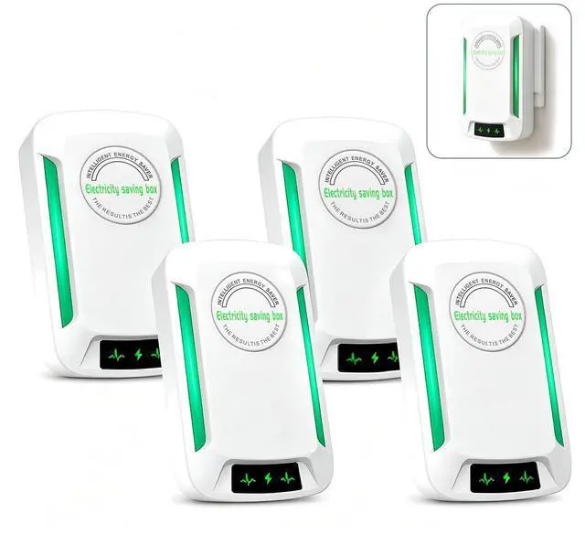 Main image of Stopwatt Household Current Regulator Device, Intelligent Circuit Protection Adapter, 90V-250V US Plug Wall Adapter for Home and Office Use(4 Pack)