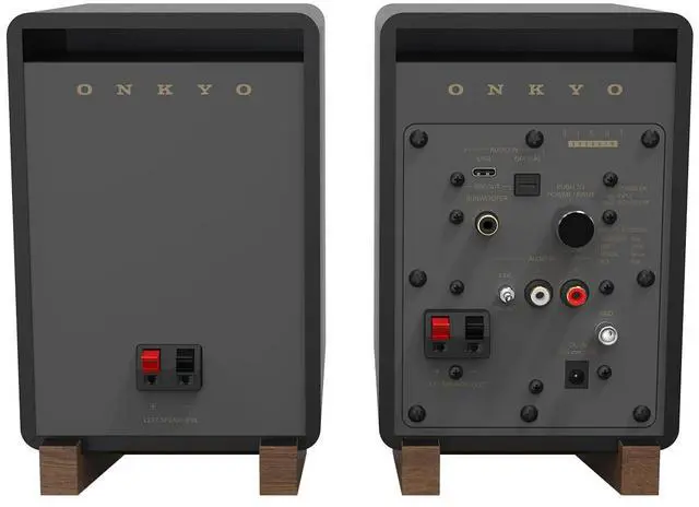 Alt view image 4 of 7 - Creator Series GX-10DB Powered Speakers, Black - 3" woofer, USB/C, line/Phono, Optical Ports and Bluetooth 5.3 LE Audio connectivity