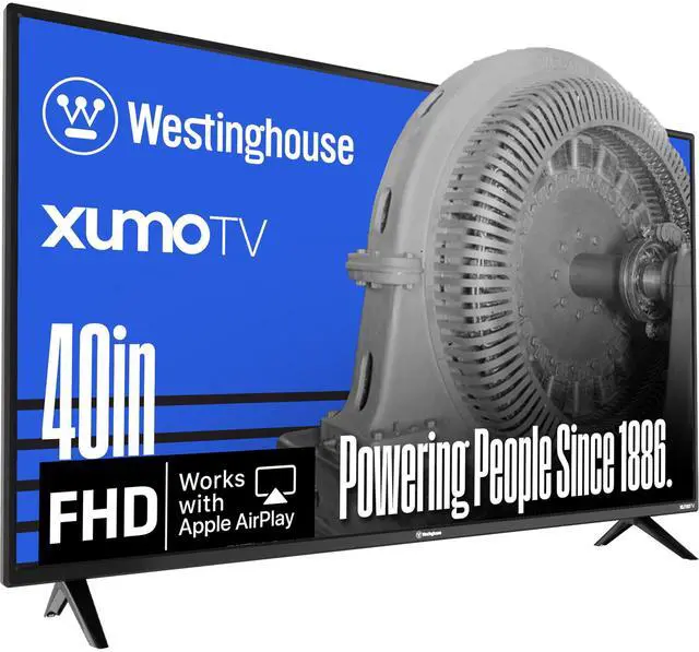 Main image of 40-inch Smart TV, FHD 1080P Xumo TV w/Voice Remote, Flat Screen Television w/Dolby Atmos, Bluetooth, Apple AirPlay, Wi-Fi & Mobile Connectivity