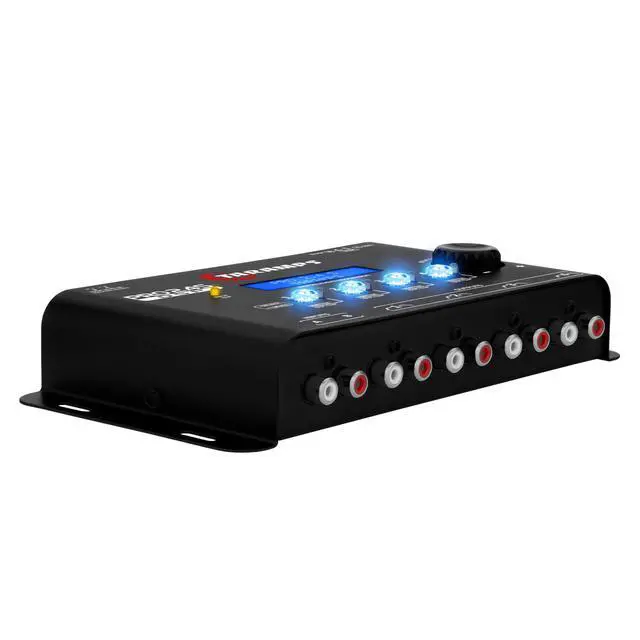 Alt view image 4 of 7 - Taramps PRO 2.4S Car Audio DSP Equalizer 4 Channel Digital Crossover | Automotive DSP with 15-band EQ, active crossover, delay alignment, RCA & High-Level inputs for precise sound tuning