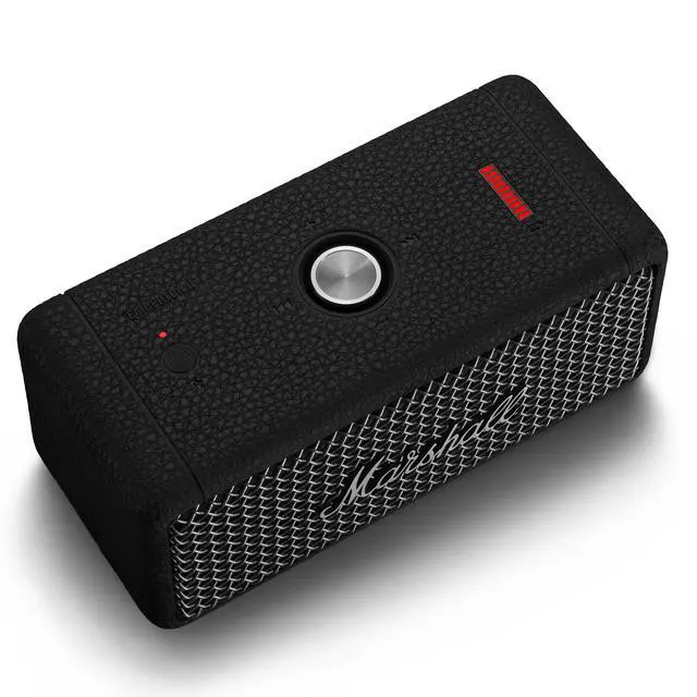 Alt view image 5 of 7 - Emberton II Portable Bluetooth Speaker - Rugged Waterproof/Dust-Proof Design | Loud Stereo Sound, Deep Bass | Compact and Wireless for Travel and Outdoors - Black and Steel