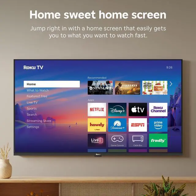 Alt view image 7 of 7 - 40-Inch Smart TV 2026 - Select Series, 1080p Full HD TV - TV | Flat Screen LED Television with Voice Remote, Wi-Fi & Bluetooth Headphone Mode - Streaming Live Local News Sports & Movies