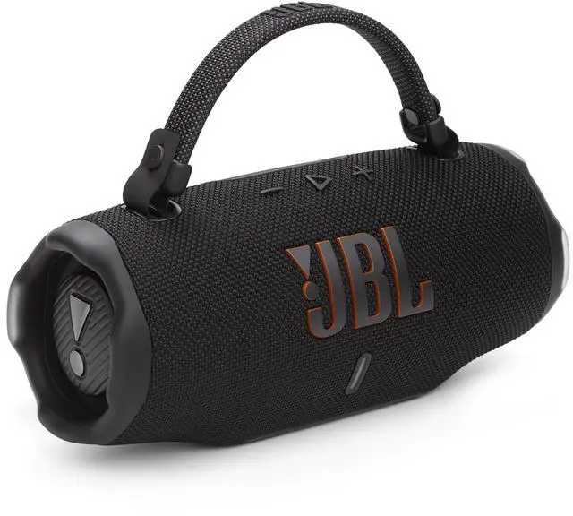 Alt view image 3 of 7 - Charge 6 Portable Bluetooth Speaker, Waterproof, Drop-Proof - Black | Long Battery Life Up To 28 Hours, Quick Charging, Built-In Powerbank, Weatherproof For Outdoor, Poolside, And Shower Use