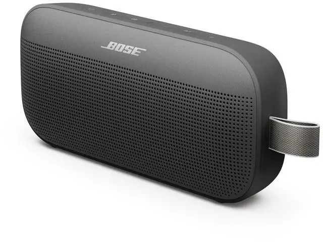 Main image of SoundLink Flex Bluetooth Speaker (2nd Gen) - Portable Outdoor Speaker with Hi-Fi Audio, Waterproof and Dustproof, USB-C, Up to 12 Hours Battery Life, Black